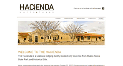 Desktop Screenshot of huecohacienda.com